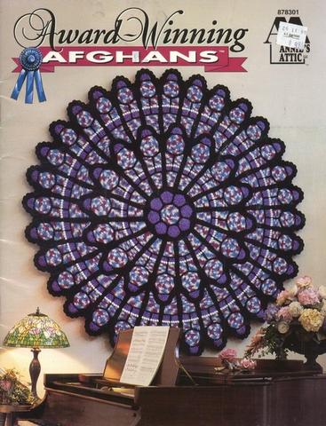 Stained Glass Afghan Crochet Pattern